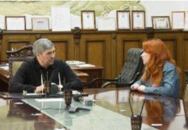 Детский омбудсмен встретилась с мэром Дербента Ахмедом Кулиевым